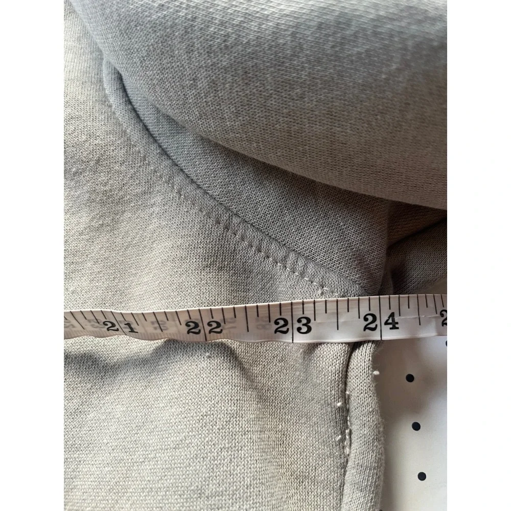 Kenneth Cole New York Mens XL Quarter Zip Sweatshirt Taupe Pullover Cotton Blend